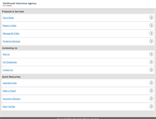 Tablet Screenshot of northwestinsurance.net